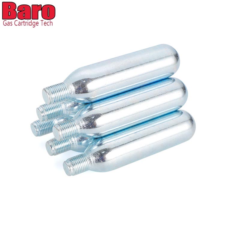 팽창식 구명 조끼용 24g 나사형 CO2 카트리지